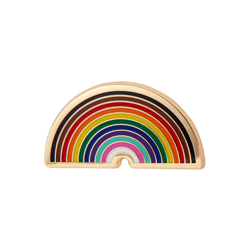 Erstwilder Progression Rainbow Enamel Pin