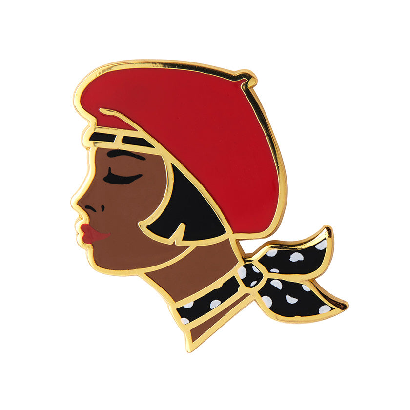 Erstwilder Tres Chic Enamel Pin (Multiple Colorways)