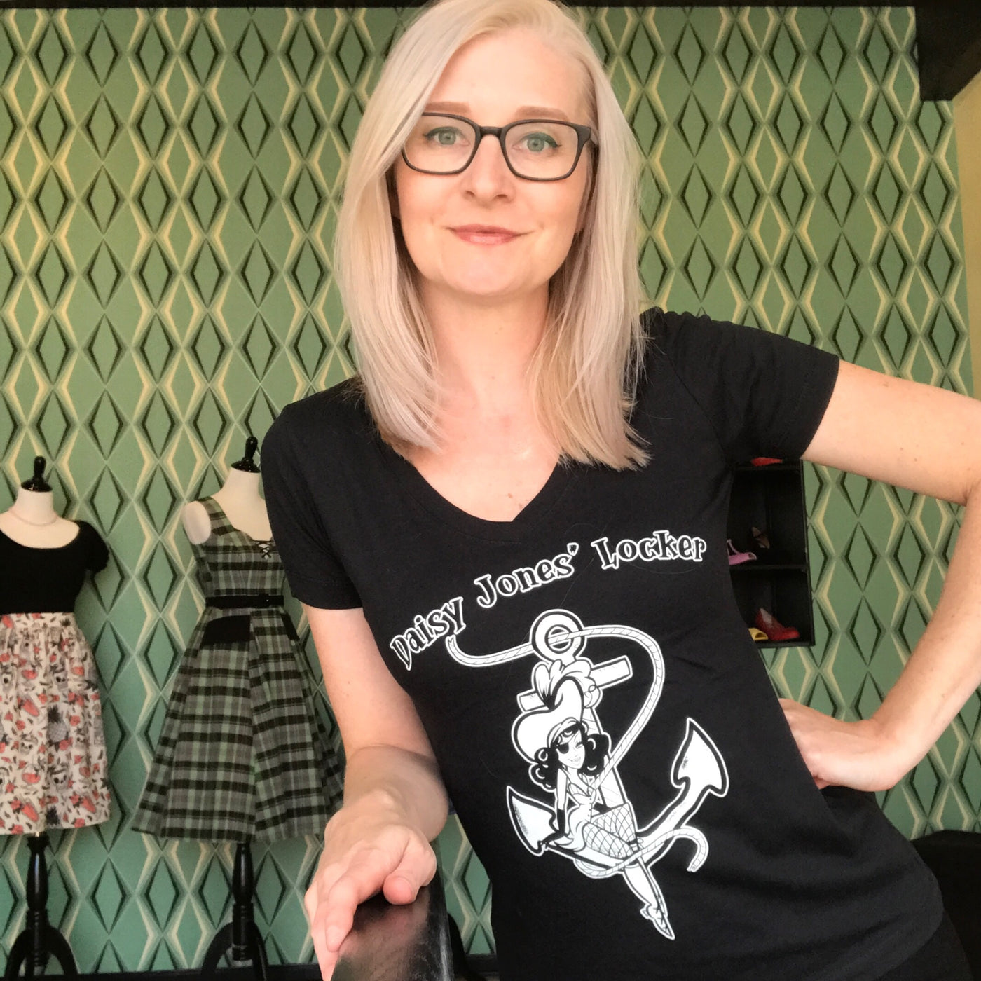 Daisy Jones' Locker Pirate Babe V-Neck